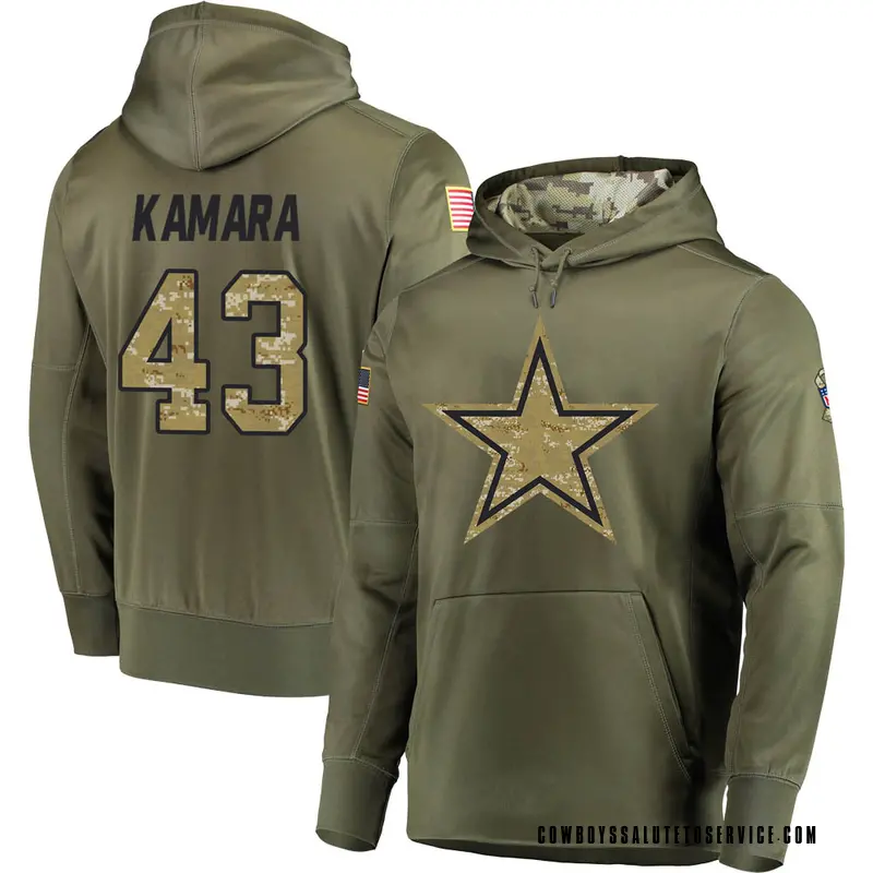 youth dallas cowboys salute to service hoodie