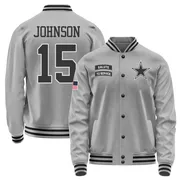 Youth Tyler Johnson Dallas Cowboys Gray Salute to Service Performance Jacket